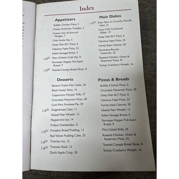 5 Pk Pampered Chef Seasons Best Fall/Winter 1998 2000 2001 2002 2008 Cookbooks - Picture 8 of 16